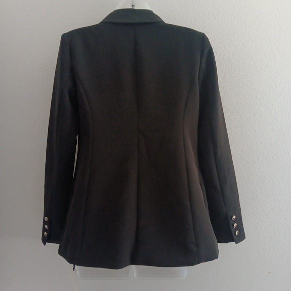 Bagatelle Collection Blazer Womens SMALL Black NEW Career Boardroom Chic Artsy - Picture 4 of 15